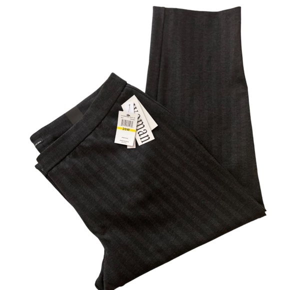 Amanda + Chelsea Alex Pant Womans 20W Comfort Waist Modern Fit Stretch Ankle - Picture 2 of 11